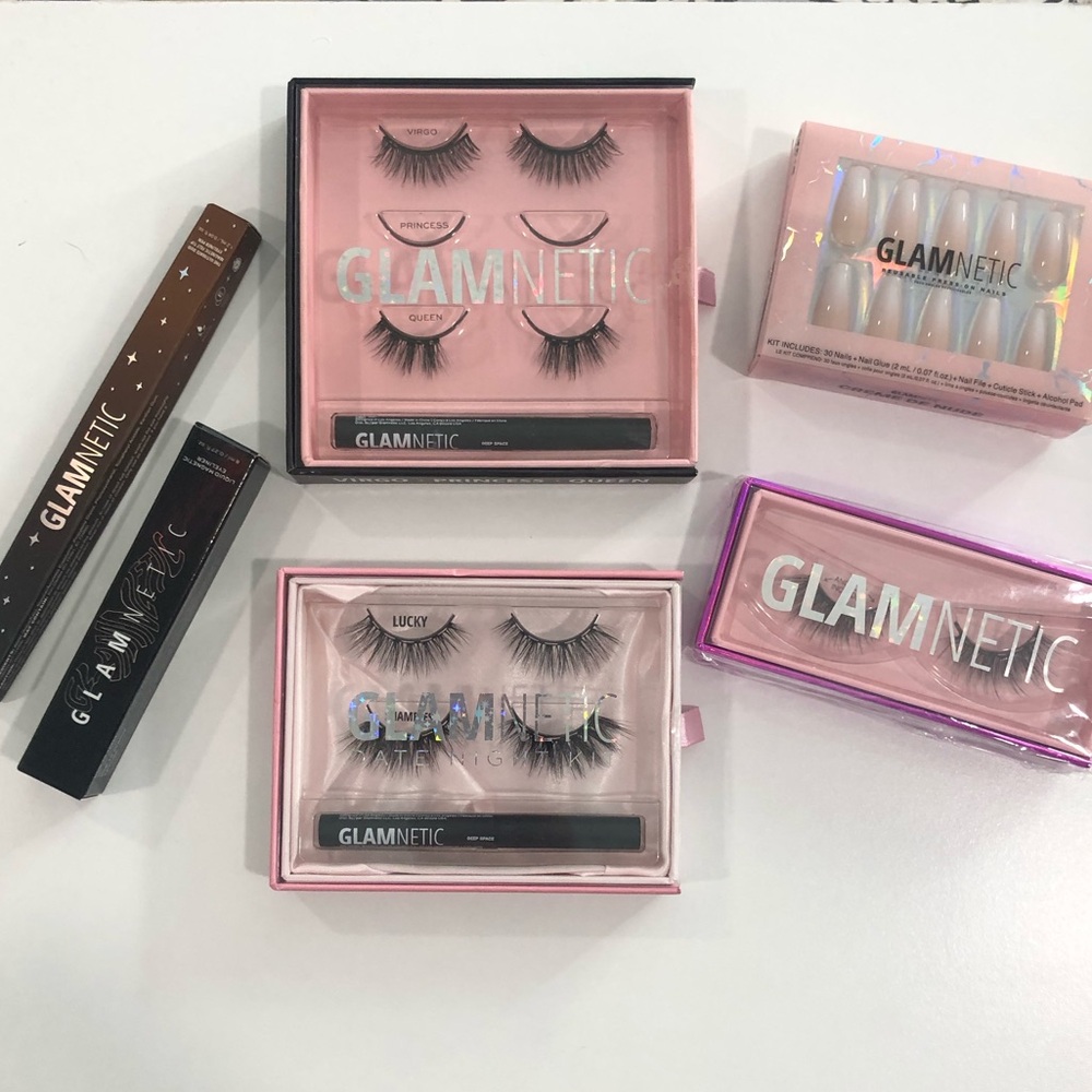 ‼️‼️ GLAMNETIC NEW IN BOX BUNDLE‼️‼️
(Retails for $210)